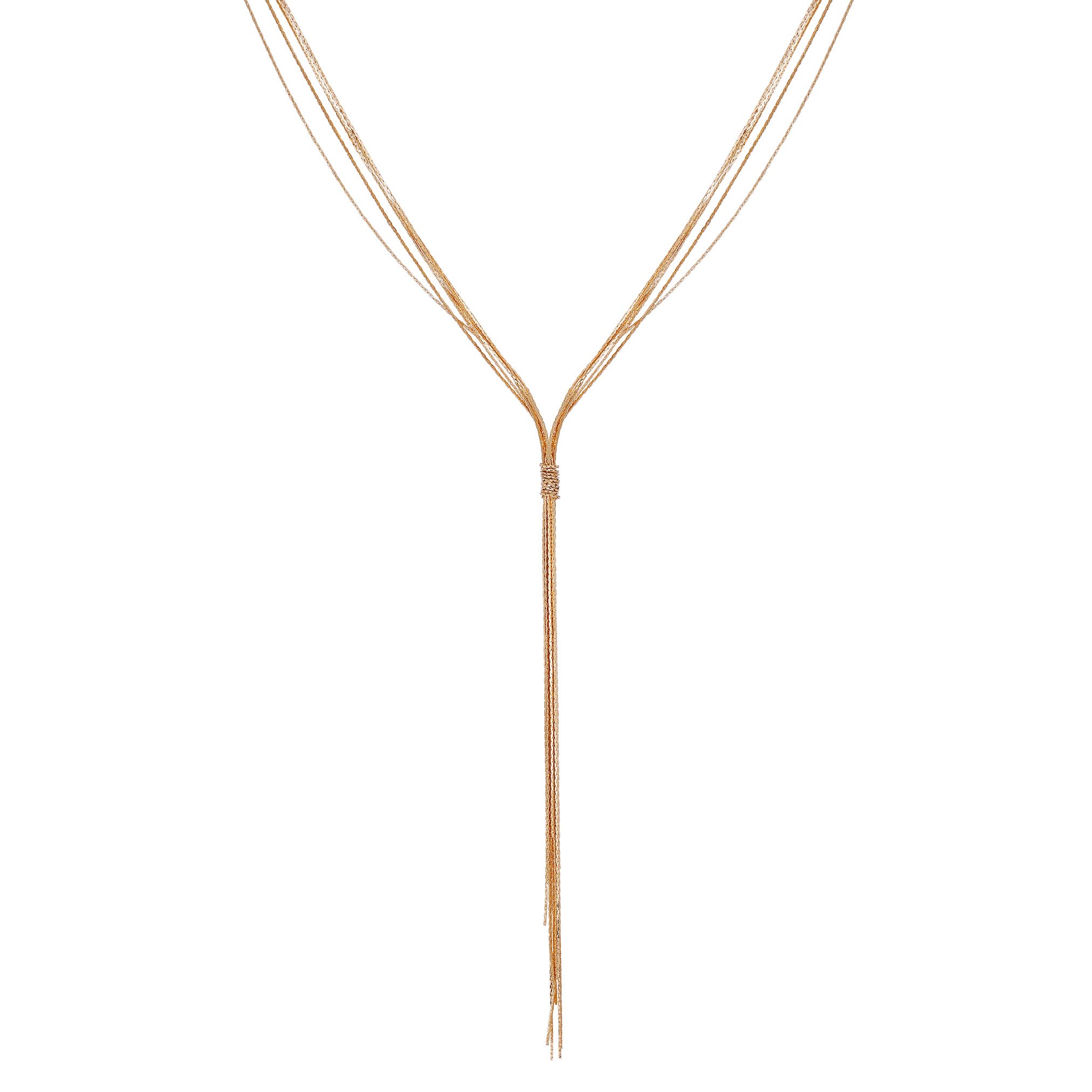 Photo 1 of Vince Camuto Goldtone Long Y Necklace for Women