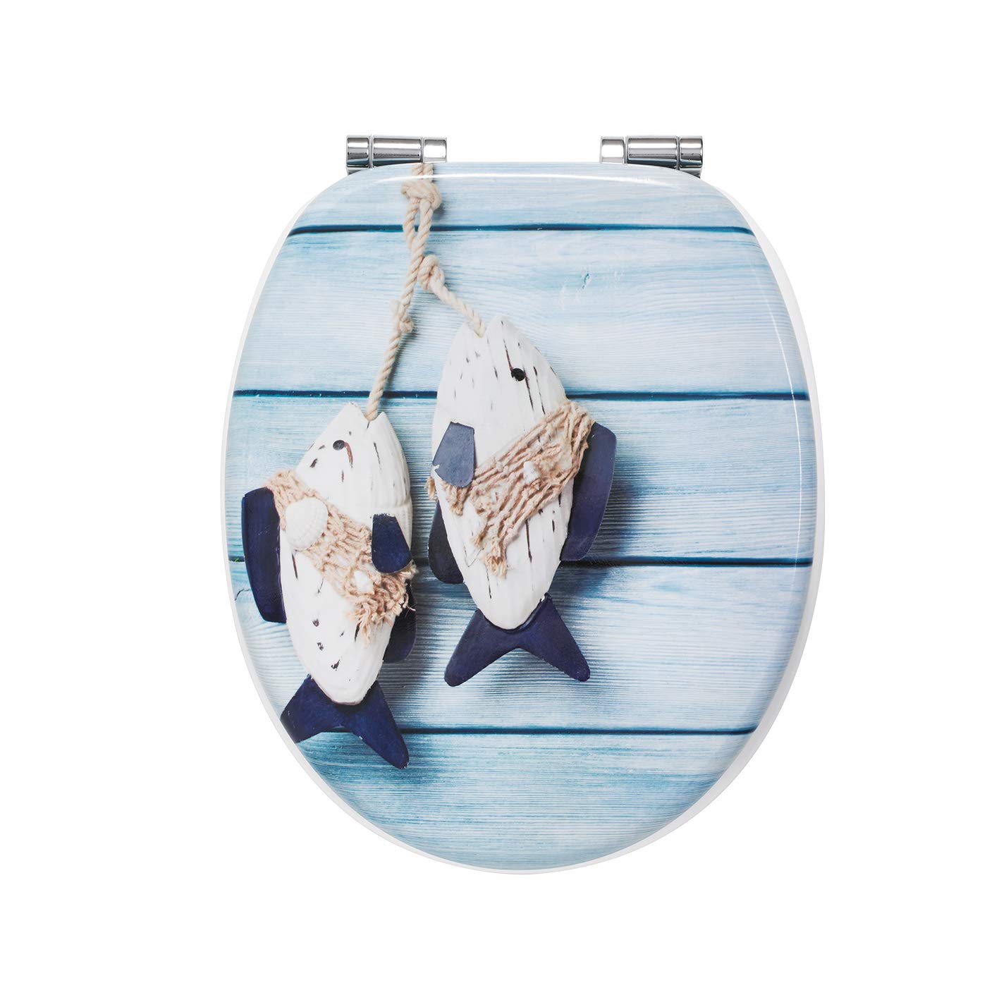 Wirquin Trendy Line Woody 20722705 Toilet Seat Fish