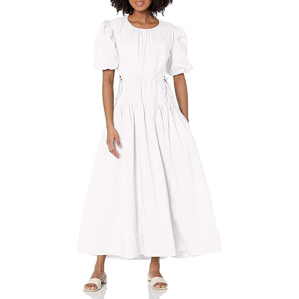 chinese dress ladies Madewell Women's Riley Dress Eyelet White,XX-Small at Amazon Women's  Clothing store