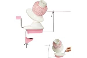 PLZZREE Yarn Ball Winder for Crocheting: Yarn Winder for Crocheting & Yarn Spinner for Knitting Hand Operated