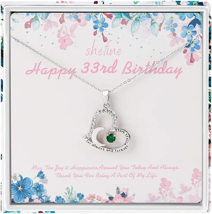 33rd Birthday Gifts for Women Stainless Steel Women's