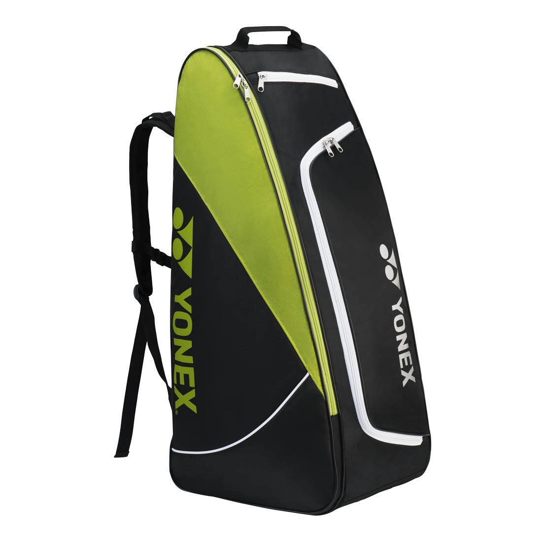 standing tennis bag