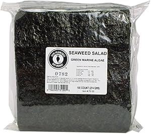 SAN FRANCISCO BAY Seaweed Green Salad Fish Food, 100 Count