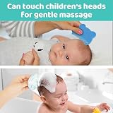 Aolso Baby Hair Brush and Comb Set Blue 2 Pcs for Newborns Toddlers view 5