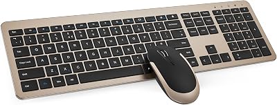 Seenda SK38 Wireless Keyboard and Mouse Set UK Layout Full Size