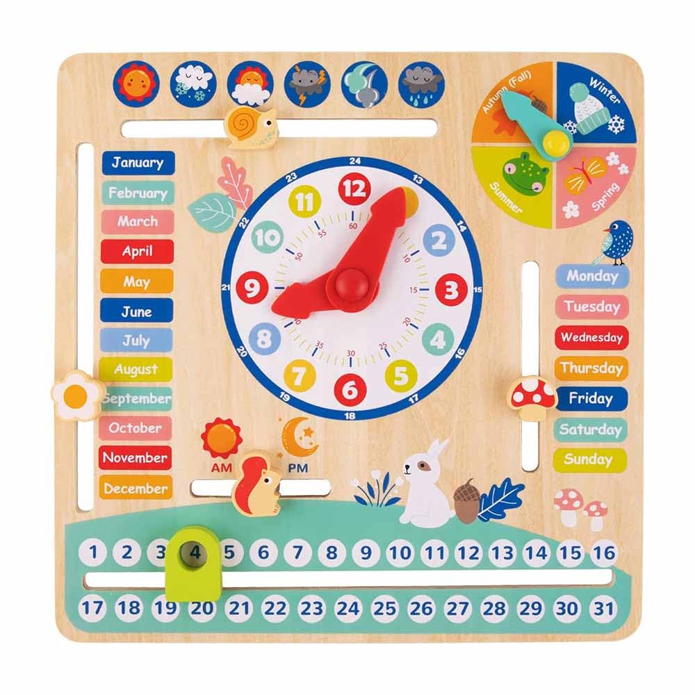 AB Gee abgee 921 TF329 EA Wooden My Calendar, red