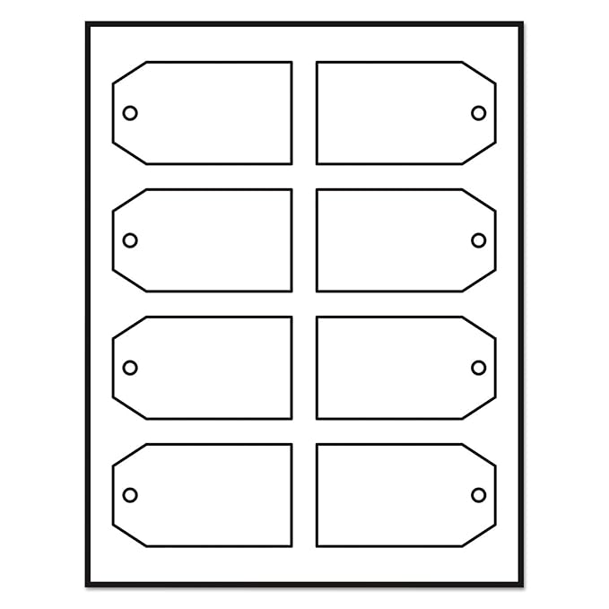 Amazon Com Avery 22802 Printable Tags W Strings