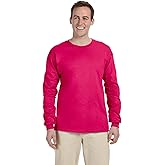 Fruit of the Loom Men's Long Sleeve Cotton T-Shirt