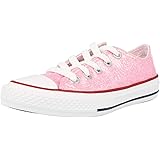 girls red glitter converse