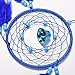 Buytra Dream Catcher Handmade Circular Net with Feathers for Wall Car Hanging Decoration Ornament Craft Gift (Blue)