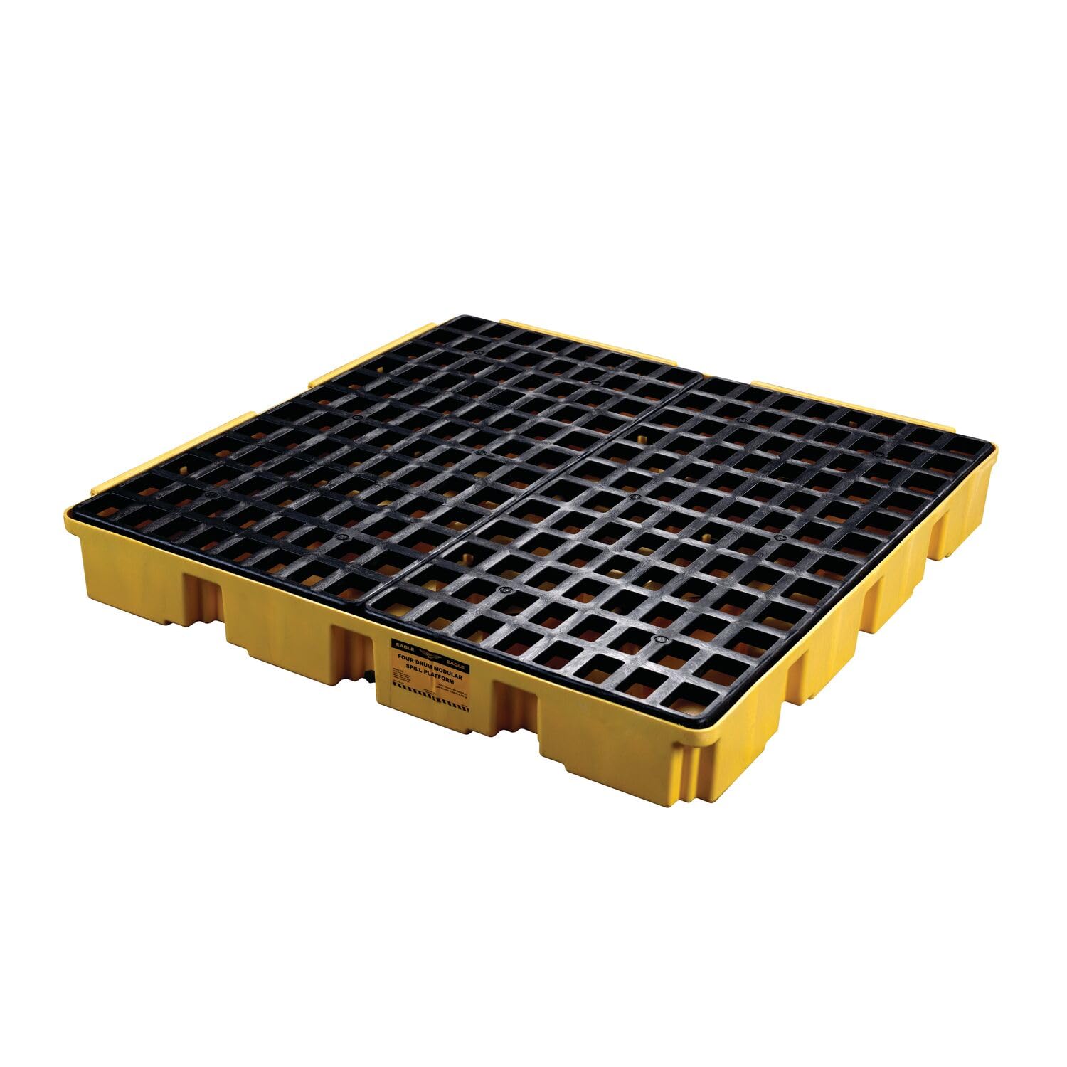 Eagle Square 4 Drum Spill Platform with Drain and