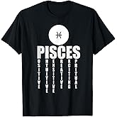 Pisces Definition Zodiac Sign T-Shirt
