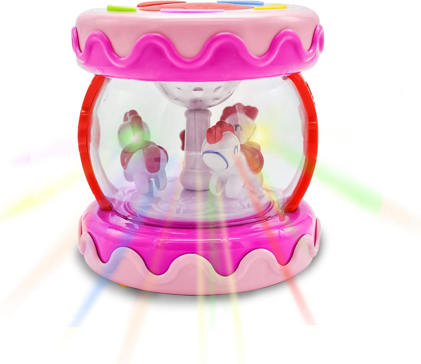 Toddler Drum Set with Music Toy for 1 Year Old Boys Girls and Up Best Early