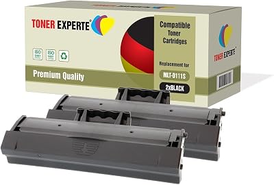 TONER EXPERTE Compatible MLT-D111S Black Toner for Samsung Xpress M2020 M2070