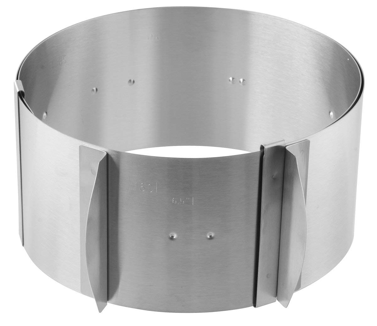 FM PROFESSIONAL 21600 Cake Tin Expanding Stainless Steel 15/30 cm