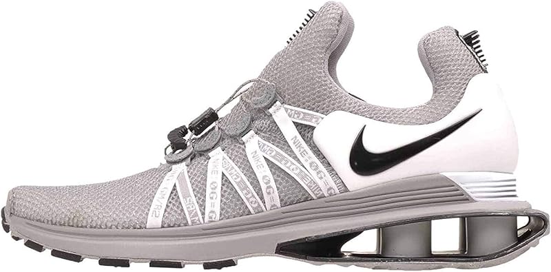 nike shox gravity black white