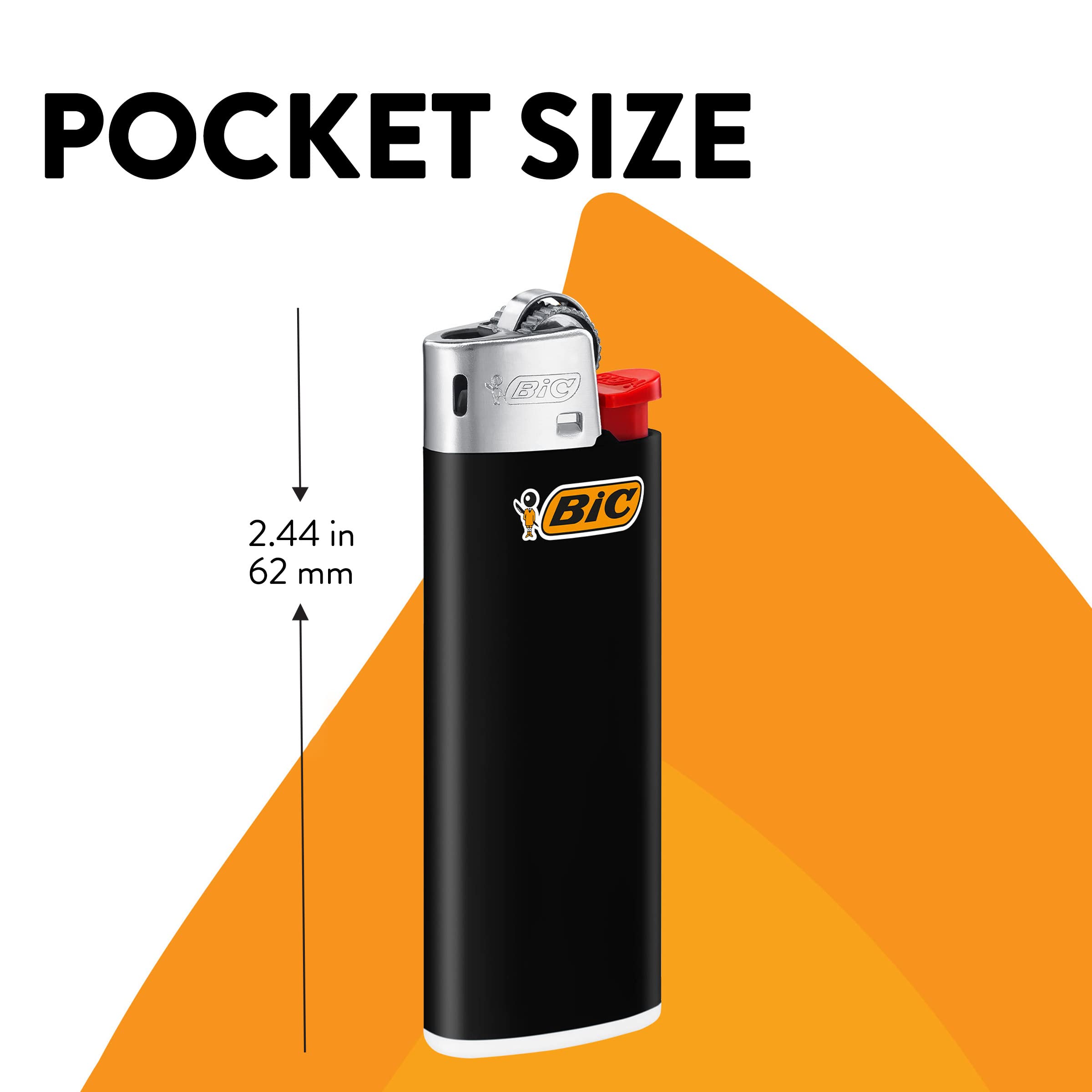BIC Mini Lighter, Classic Collection, Assorted Unique Lighter Colors, 8