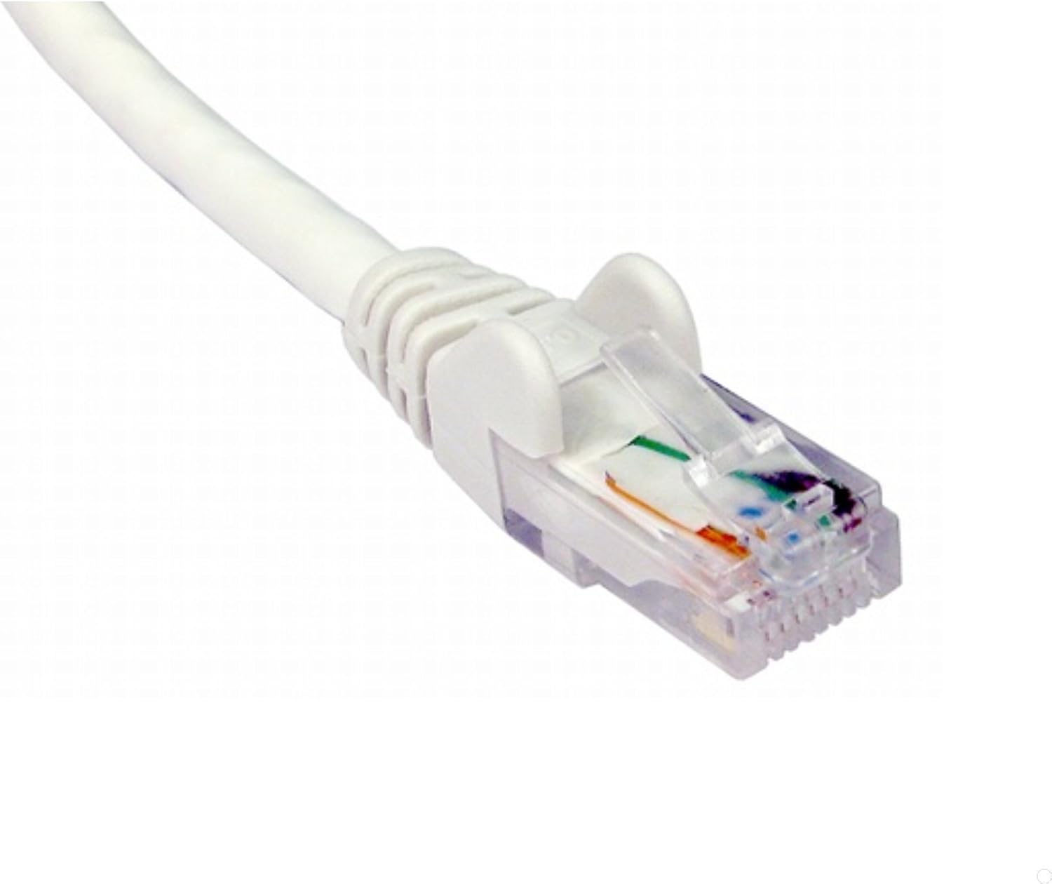 rhinocables CAT 6 High-Speed Gigabit Ethernet Cable - Patch Network Lead for LAN, White, 3m
