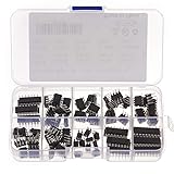 Bridgold 85 pcs 10 Types Integrated Circuit chip