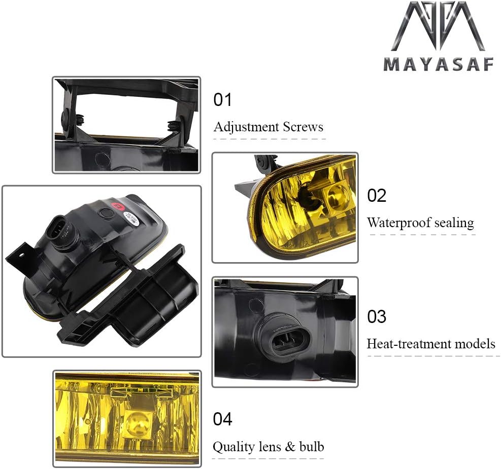 2000-2006 Suburban 2000-2006 Tahoe Exclude Z71 MAYASAF Amber Lens