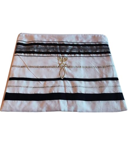 Majestic Giftware Juego De Bolsas Tallit Y Tefillin (TBS918) | Bolsas Tradicionales Con Cremallera Azul/verde/gris Para Chal De Oración Judío Y Tefillin Con Cubierta De Protección De Plástico | Bolsa