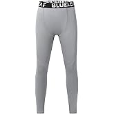Blueleaf Boy's Compression Leggings Youth Athletic Tights Basketball Baseball Football Pants Quick Dry Sports Base Layer