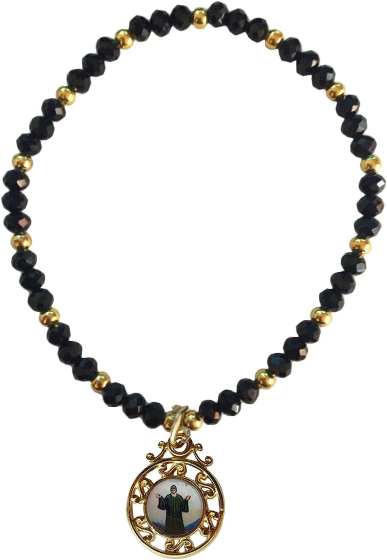 Saint Charbel Bracelet with Medal for Good Health and Protection