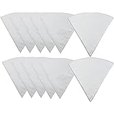 FUPEI 12 Pcs Maple Syrup 1 Quart Filter Set, Reusable Maple Syrup Synthetic Filters, 2 Piece Heavy Duty Boiling Filter and 10