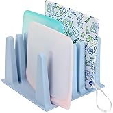 Nordic By Nature Silicone Drying Rack for Reusable Bags, Bottles - Snack & Sandwich Storage Bag Organizer, Lick Mat for Dogs & Cats Drying Rack (Nordic Blue)
