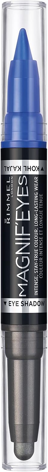 Rimmel Magnif Eyes Double Ended Shadow & Liner Dark Side Of Blue 1.6g view 2