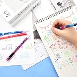 OFFCUP Cute Colour Pens 10pc Starry Sky Gel Pens 0.38mm Fine Point view 6