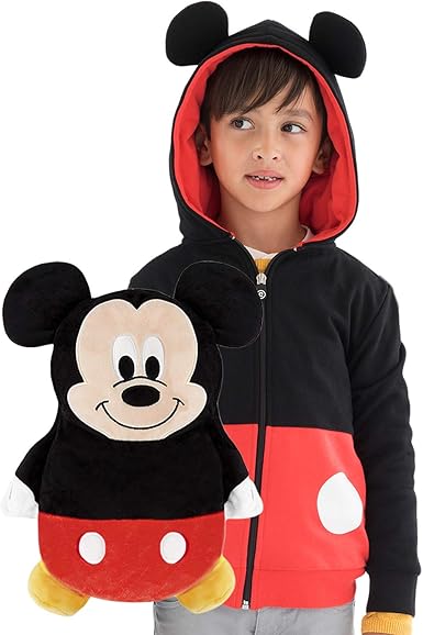red mickey mouse hoodie