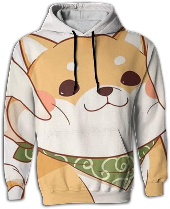 Amazon Co Jp 超可愛い柴犬 パーカー メンズ スウェット 秋冬 大きいサイズ 長袖 トップス プルパーカー カジュアル ファッション