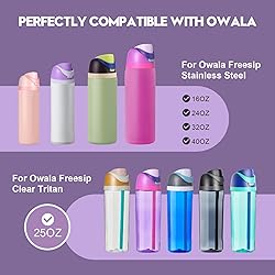 Ruzky Replacement Lid for Owala Freesip, Compatible