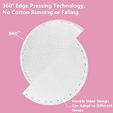 ZHIYE Cotton Pads 400pcs Non-Fleecing Double Sided Makeup Remover Pads view 2