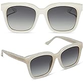 DIFF Meredith | Designer Oversized Square Sunglasses for Women | UV400 Protection