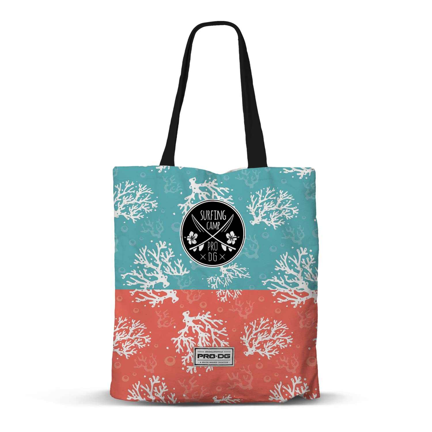 PRODG Surfcamp-FAN Shopping Bag, Blue