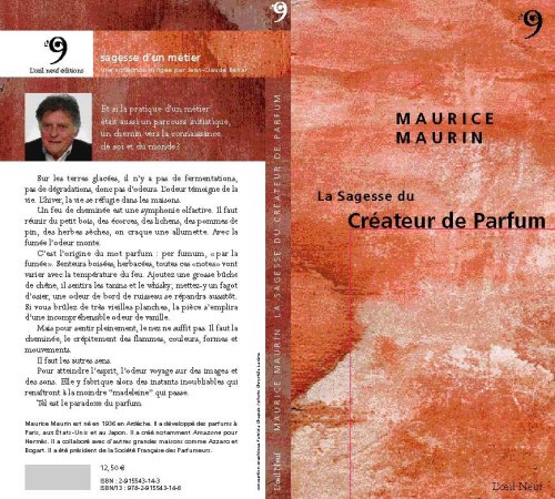 La  sagesse du créateur de parfum