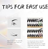SIISTAS Individual Lashes 120PCS 40D 0.07 D Curl 9-16mm Mix DIY Lash Extensions view 5