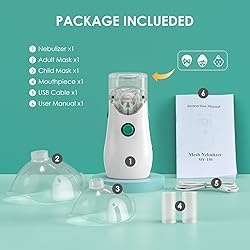 Nebulizer Machine for Kids and Adults, Portable