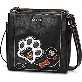 CHALA Merry Messenger RFID Protected Women Faux Leather Shoulder Purse with Adjustable Crossbody Strap | RFID Protected, Faux Leather