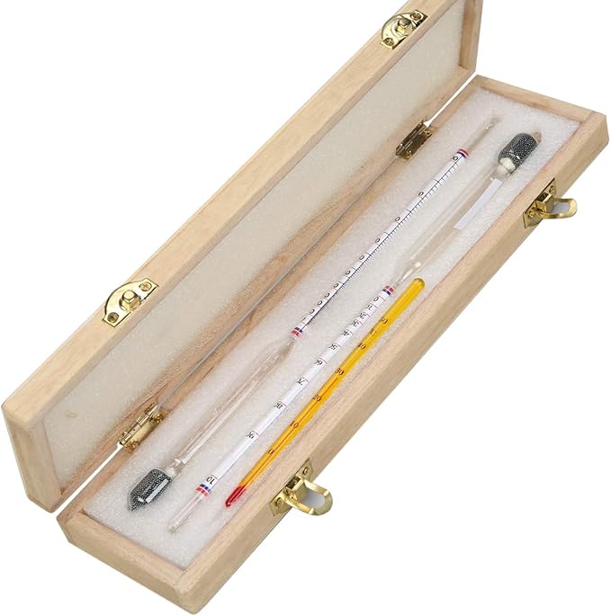 Vinomètre En Verre 0 à 25 Vol% De Teneur En Alcool Pourcentage D'alcool