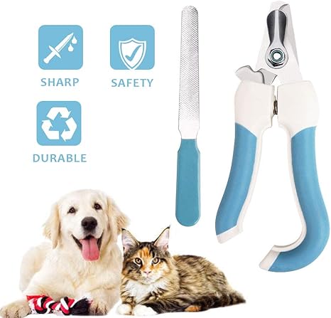 Wimaha Coupe Griffes Pour Chien Et Chat Pince à Ongles Coupante Avec Lime à Ongles