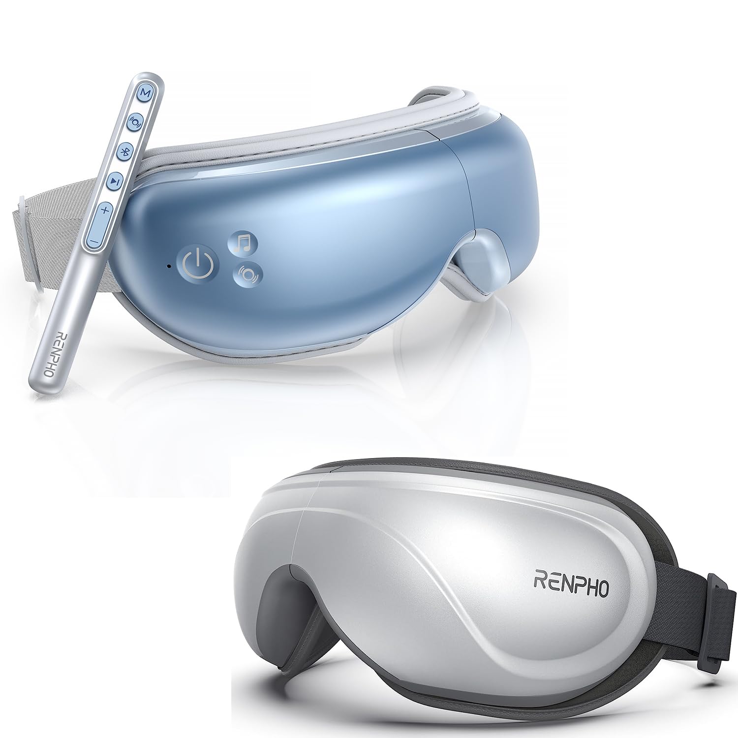 RENPHO Eyeris1 Eye Massager for Migraine Eyeris 2 - Eye Massager with Heat