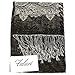 Women's Woven Double Side Pashmina Shawl Wrap Scarf 80