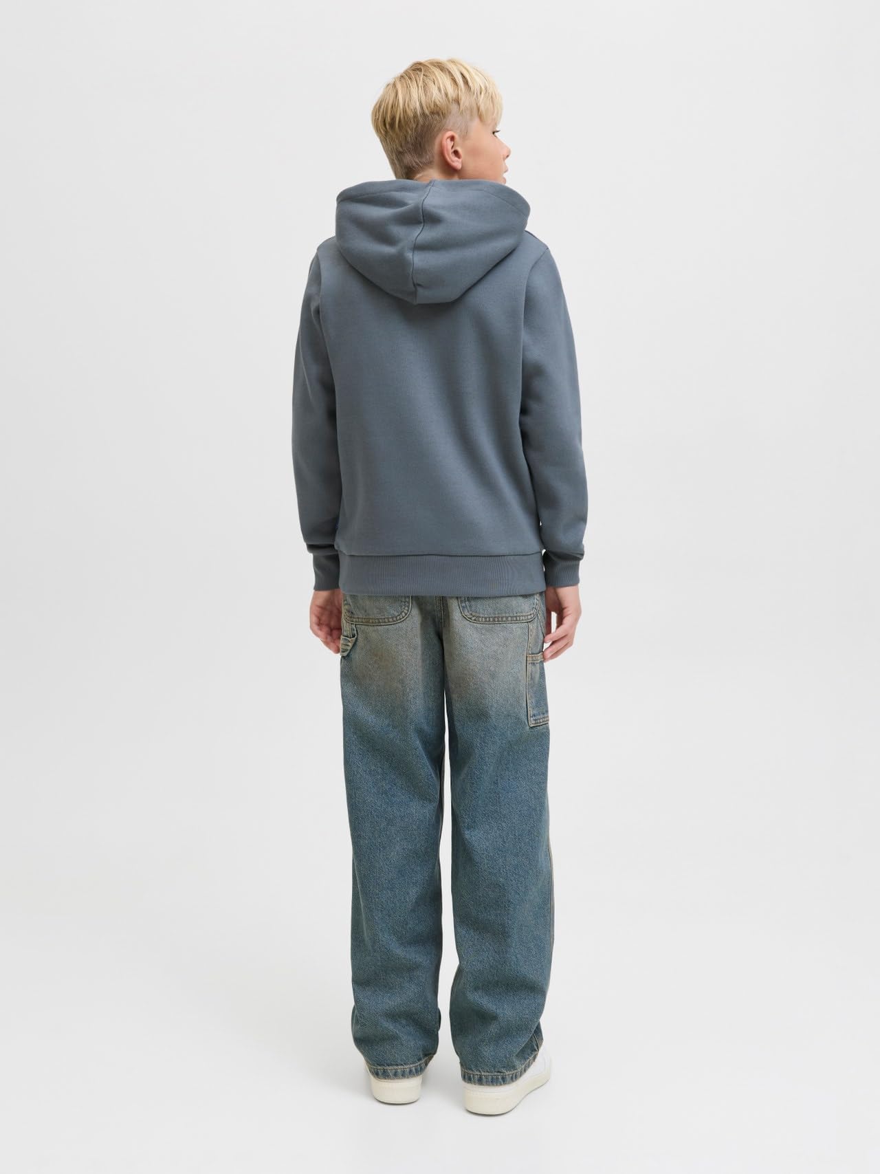 JACK & JONES JUNIOR Jjelogo Sweat Hood 2 Col Aw25 Noos Jnr 2