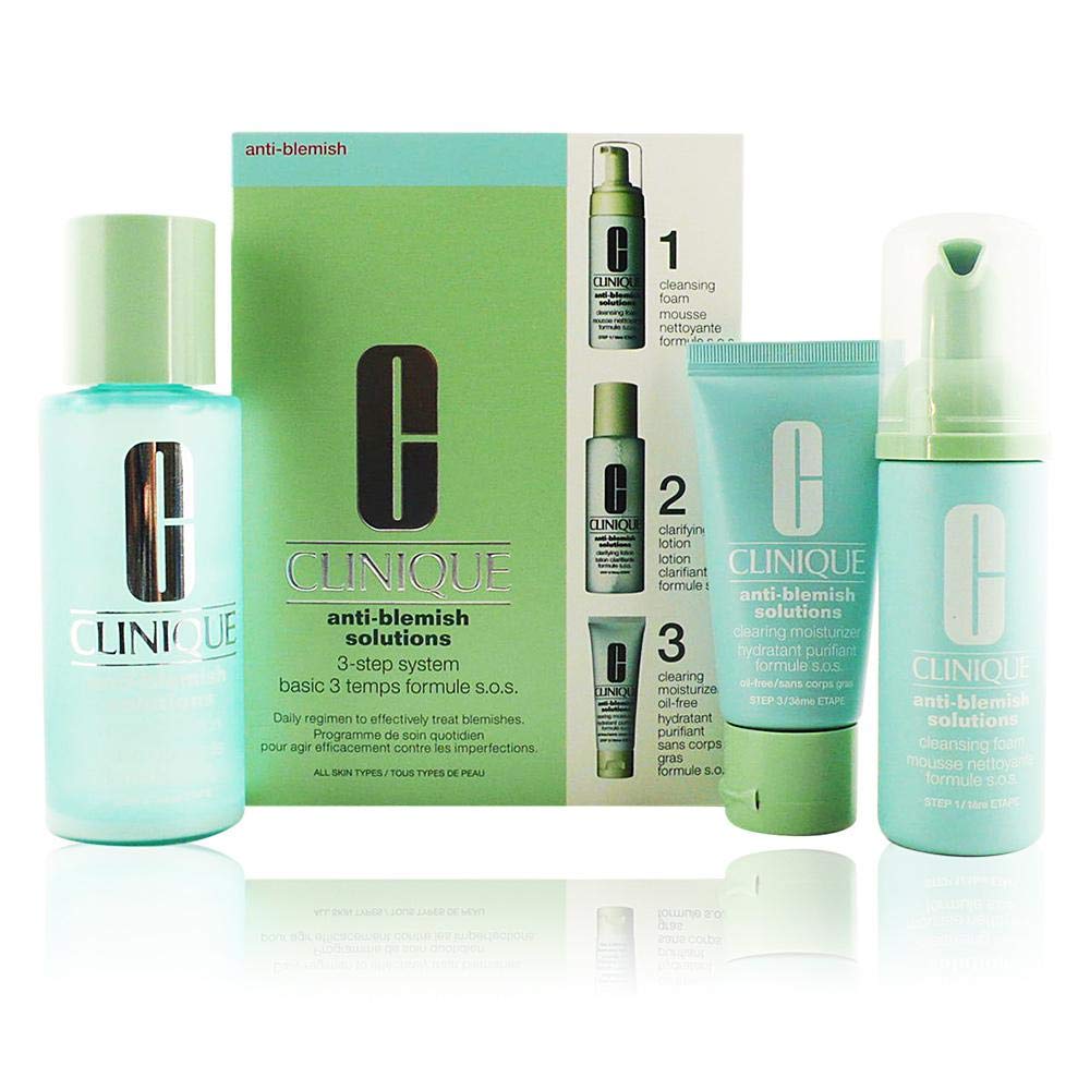 Clinique 3 Piece AntiBlemish Solutions 3Step System Kit Buy Online
