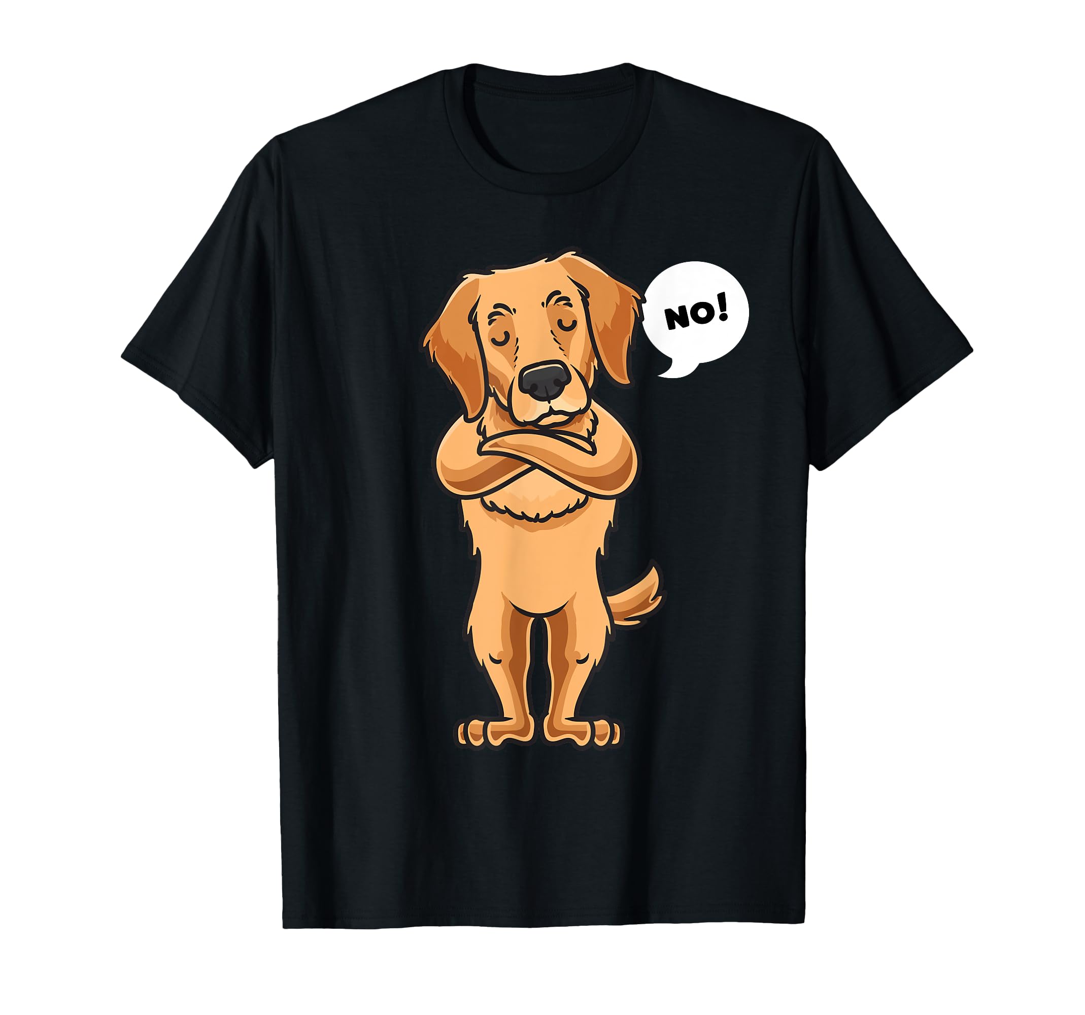Golden Retriever Funny Stubborn Dog T-Shirt