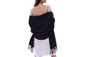 SWAT PANY Pashmina Shawls for Women Wedding Scarf for Women Winter Shawls and Wraps for Evening Dresses Foulard Hiver