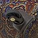 LONDON FOG Soho Softside Expandable Spinner Luggage, Brown Paisley, Checked-Medium 25-Inch